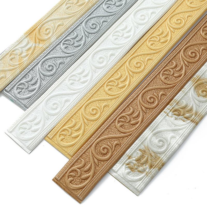230cm 3D Embossed Foam Wall De - Home Decor Wall Molding ulasan dan harga