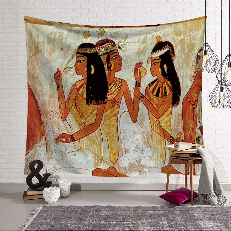 Yellow Ancient Egypt Hanging O - Home Decor Egypt ulasan dan harga