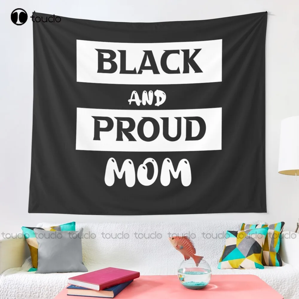 New Black & Proud Mom Tapestry - Home Decor Store ulasan dan harga