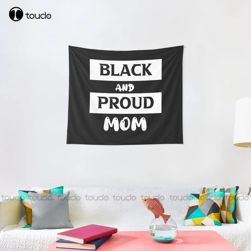 New Black & Proud Mom Tapestry - Home Decor Store ulasan dan harga