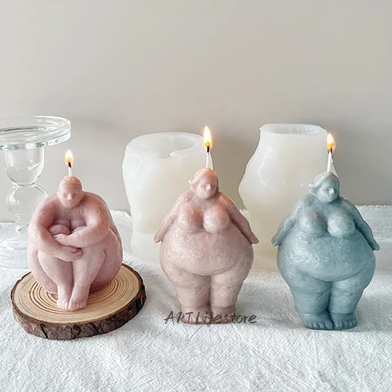 DIY Nordic Abstract Human Body - Abstract Sculpture Resin ulasan dan harga