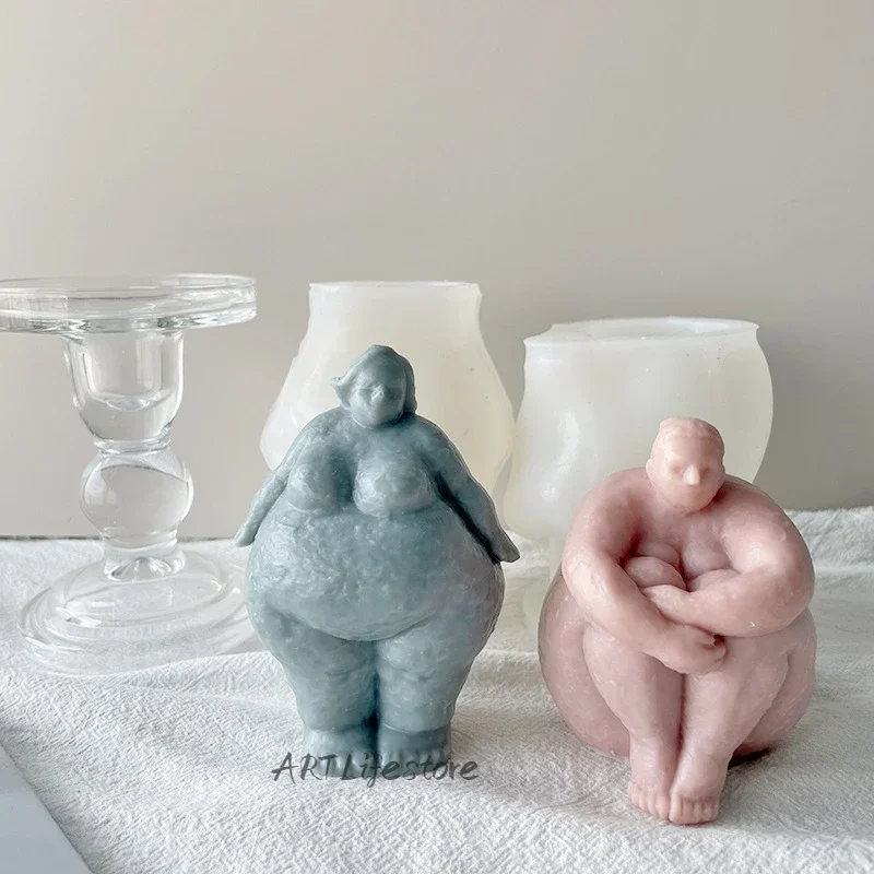 DIY Nordic Abstract Human Body - Abstract Sculpture Resin ulasan dan harga
