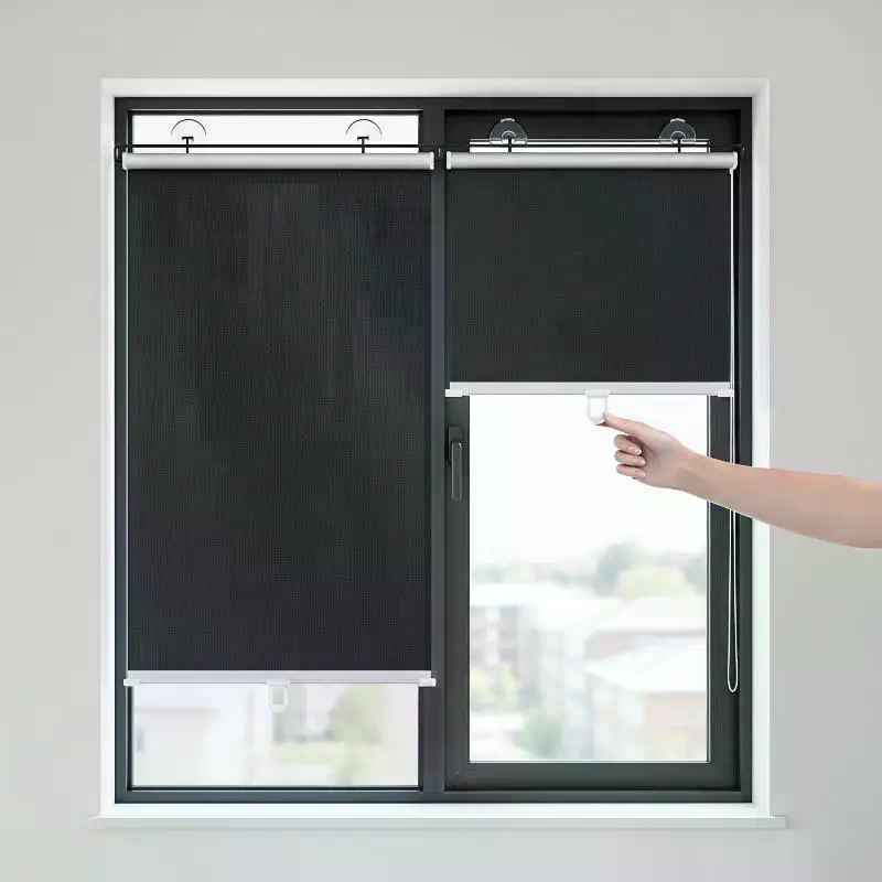 No Drill Roller Window Blinds  - Home Decor Window Blinds ulasan dan harga