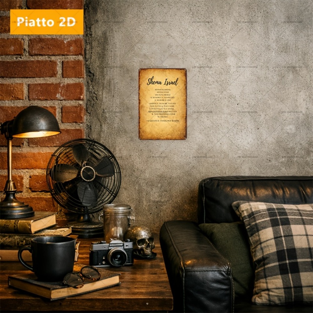CIFBUY  Hebrew Scripture Alumi - Home Decor Room ulasan dan harga