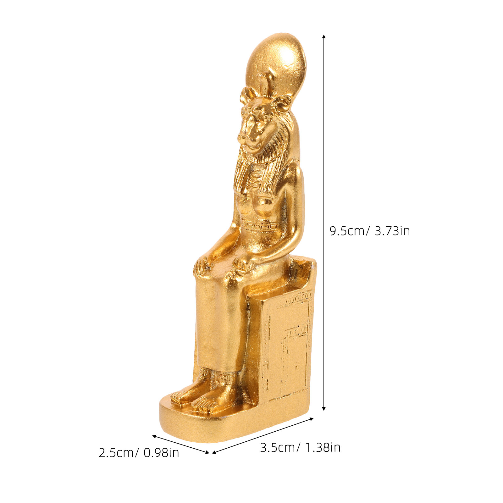 2Pcs Ancient Egypt Resin Sphin - Home Decor Egypt ulasan dan harga