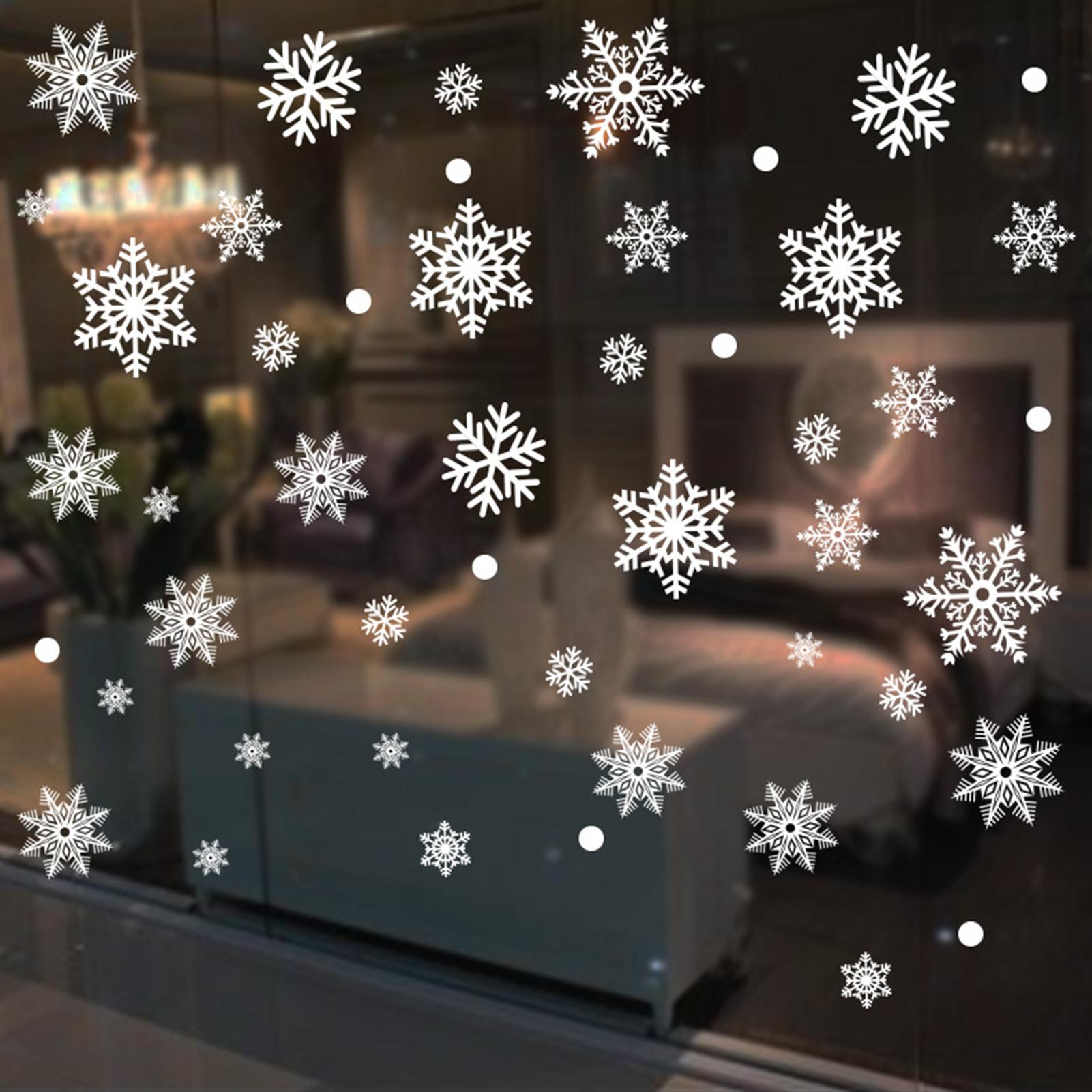 Snowflake Window Clings Christ - Home Decor Store ulasan dan harga