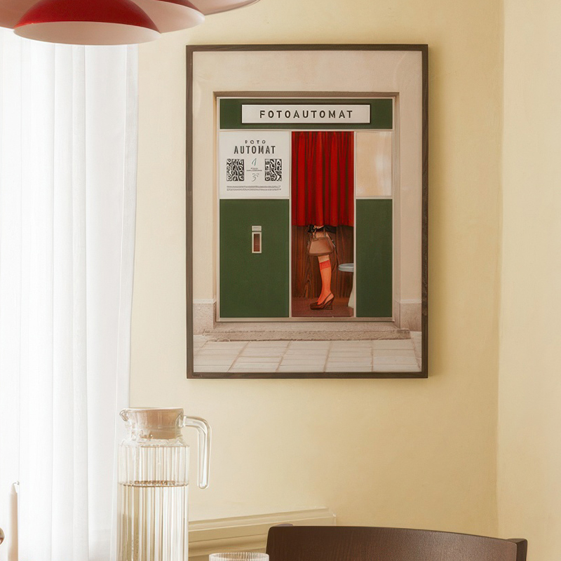 911 Abstract Lines Green Botan - Home Decor Aesthetic Pinterest ulasan dan harga