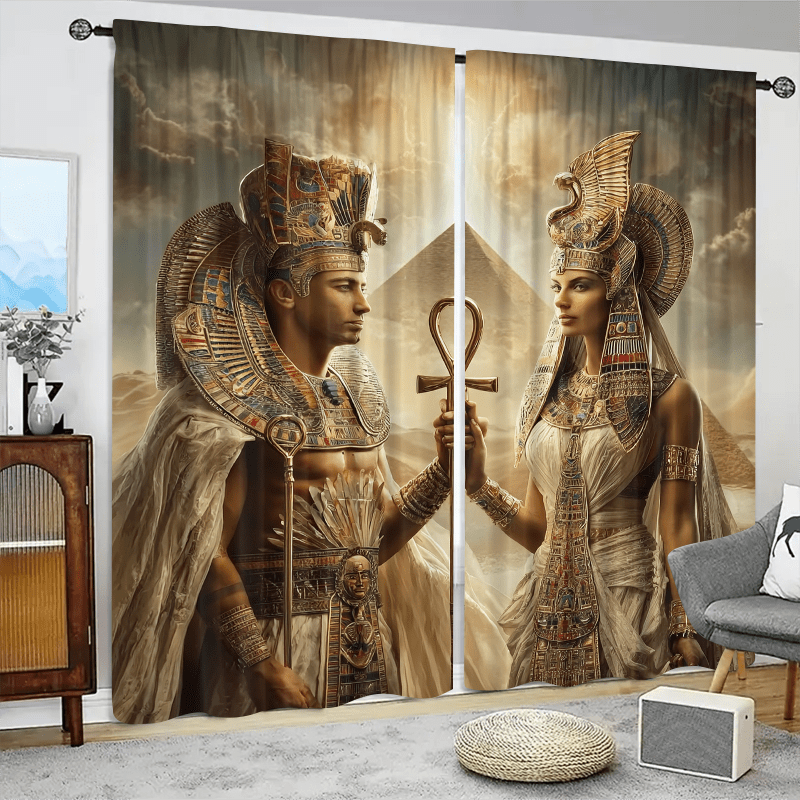 King and Queen of Egypt Curtai - Home Decor Egypt ulasan dan harga